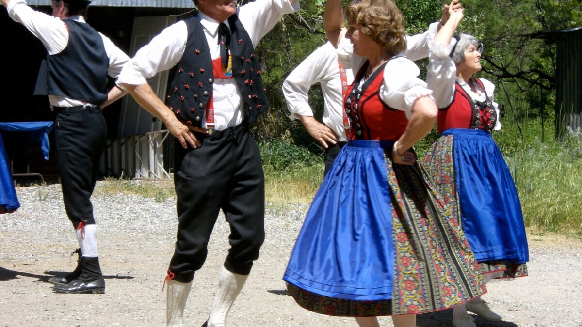 Folk dancing adds color to German American events